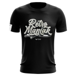 Retromaniak b&w - koszulka fullprint