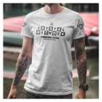 CYSTAL NETWORK WHITE (Koszulka bawełna)