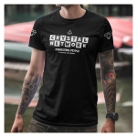 CYSTAL NETWORK BLACK (Koszulka bawełna)