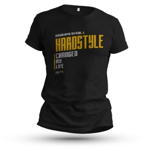 T-Shirt HARDSTYLE changed my life (rom M)