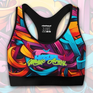 Stanik Sportowy - HAZEL MUSIC ARMY