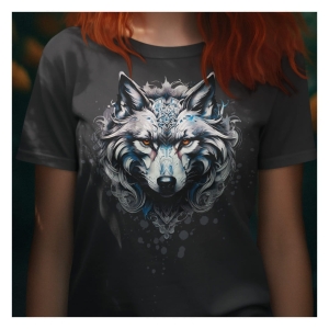 Wolf  - koszulka bawełniana