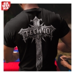 Koszulka TECHNO CROSS – Bawełniana Koszulka Techno