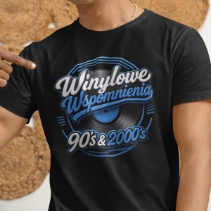 Winylowe Wspomnienia 90’s & 2000’s – Koszulka DJ GORO