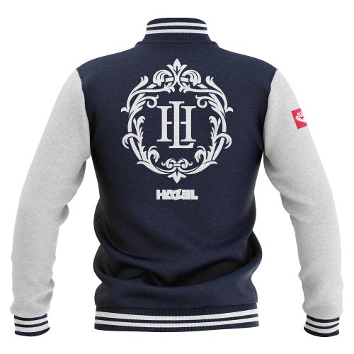 Bluza Baseball HAZEL HL VINTAGE - granat - back.png